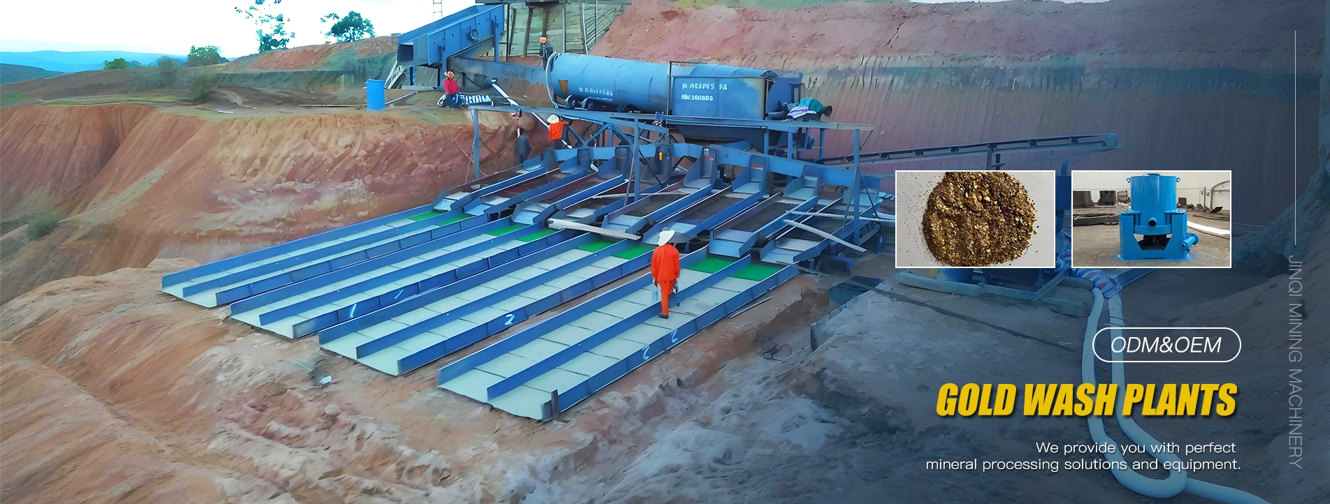 Gold Wash Plants Supplier a China