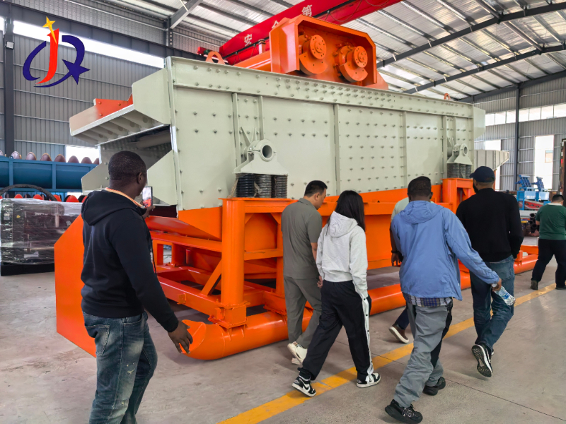 Nigerian Alluvial Gold Mining Enterprise Clienten besichen Jinqi