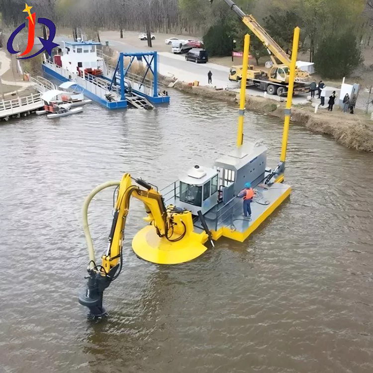 Wéi transforméiert en Amphibious Cutter Saug Dredger Modern Baggerprojeten?