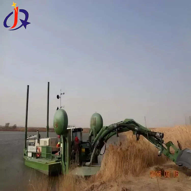 Wéi kann e professionnelle Amphibien Bagger Schëff Baggeren a schwieregen Waasser verbesseren?