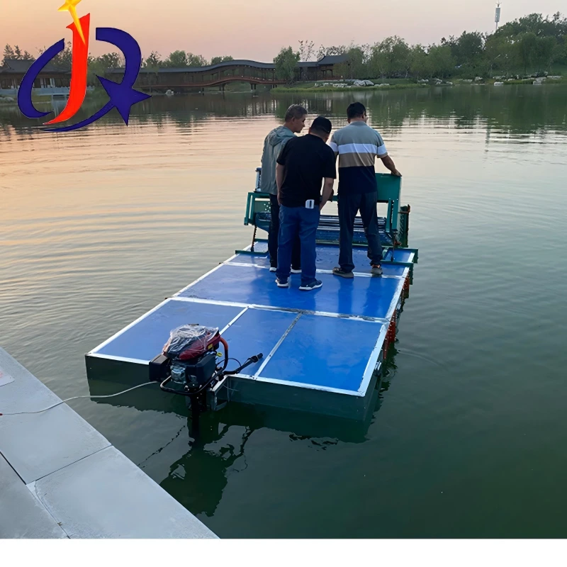 Wéi verbessert e klenge Mini Aquatic Weed Harvester d'Onkrautentfernung a klenge Waasserbunnen?