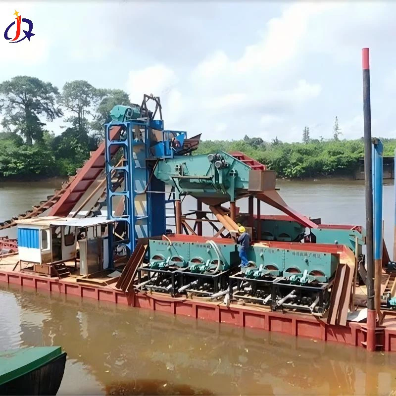 Portable Alluvial Gold Dredger fir River Biergbau